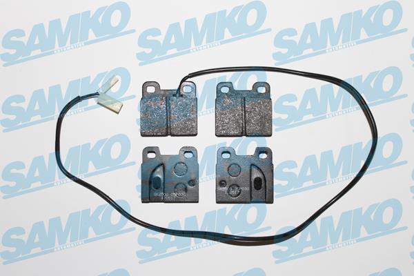 Samko 5SP030 Тормозные колодки дисковые, комплект 5SP030: Отличная цена - Купить в Польше на 2407.PL!