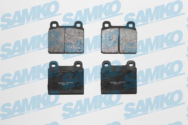 Samko 5SP026 Тормозные колодки дисковые, комплект 5SP026: Отличная цена - Купить в Польше на 2407.PL!