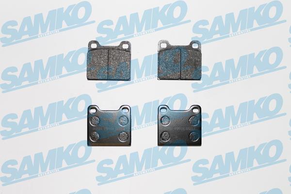 Samko 5SP024 Тормозные колодки дисковые, комплект 5SP024: Отличная цена - Купить в Польше на 2407.PL!