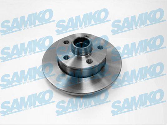 Samko V2243P Тормозной диск задний невентилируемый V2243P: Отличная цена - Купить в Польше на 2407.PL!