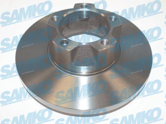 Samko V2101P Тормозной диск передний невентилируемый V2101P: Отличная цена - Купить в Польше на 2407.PL!