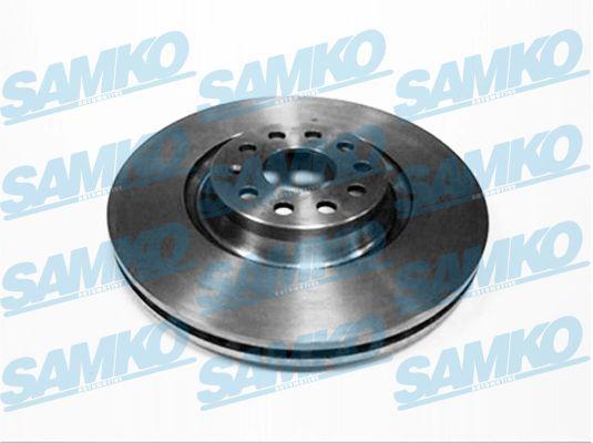 Samko V2010V Тормозной диск вентилируемый, 1 шт. V2010V: Отличная цена - Купить в Польше на 2407.PL!