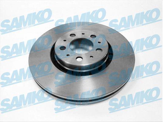 Samko V1001V Тормозной диск вентилируемый, 1 шт. V1001V: Отличная цена - Купить в Польше на 2407.PL!
