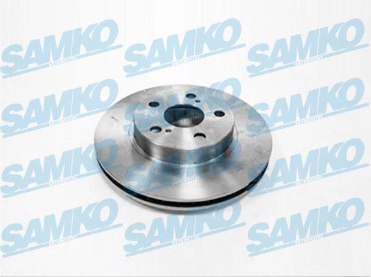 Samko T2075V Ventilated disc brake, 1 pcs. T2075V: Buy near me in Poland at 2407.PL - Good price!