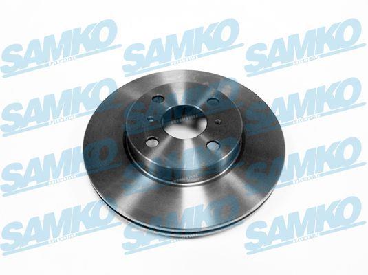 Samko T2058V Тормозной диск вентилируемый, 1 шт. T2058V: Отличная цена - Купить в Польше на 2407.PL!