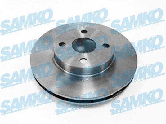 Samko T2001V Тормозной диск вентилируемый, 1 шт. T2001V: Купить в Польше - Отличная цена на 2407.PL!