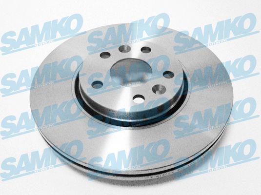 Samko R1075V Ventilated disc brake, 1 pcs. R1075V: Buy near me in Poland at 2407.PL - Good price!