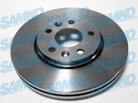 Samko R1073V Ventilated disc brake, 1 pcs. R1073V: Buy near me in Poland at 2407.PL - Good price!