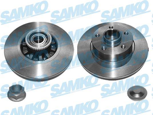 Samko R1072PCA Тормозной диск невентилируемый R1072PCA: Отличная цена - Купить в Польше на 2407.PL!