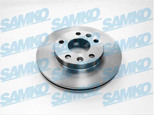Samko R1060V Ventilated disc brake, 1 pcs. R1060V: Buy near me in Poland at 2407.PL - Good price!