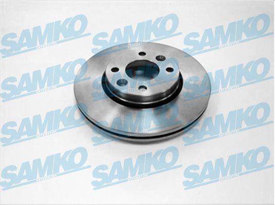 Samko R1058V Ventilated disc brake, 1 pcs. R1058V: Buy near me in Poland at 2407.PL - Good price!