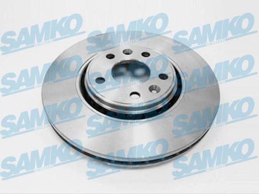 Samko R1057V Тормозной диск вентилируемый, 1 шт. R1057V: Отличная цена - Купить в Польше на 2407.PL!