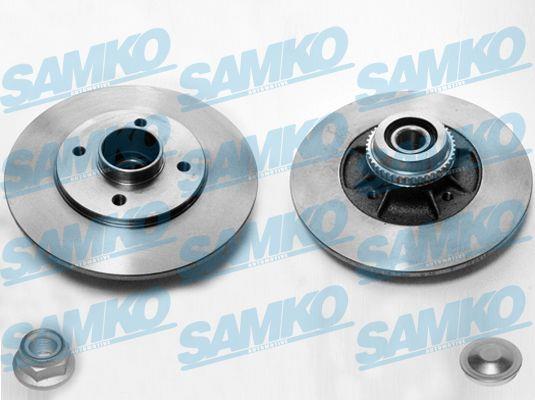 Samko R1035PCA Тормозной диск задний невентилируемый R1035PCA: Отличная цена - Купить в Польше на 2407.PL!