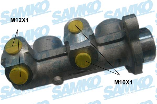 Samko P10701 Brake Master Cylinder P10701: Buy near me in Poland at 2407.PL - Good price!