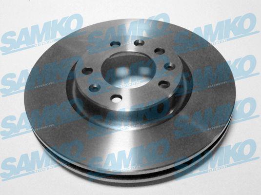 Samko P1020V Тормозной диск вентилируемый, 1 шт. P1020V: Отличная цена - Купить в Польше на 2407.PL!
