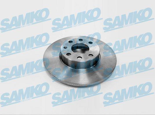 Samko O1391P Unventilated front brake disc O1391P: Buy near me at 2407.PL in Poland at an Affordable price!