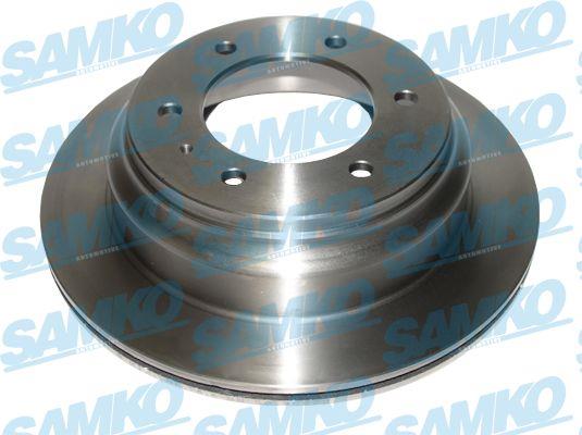 Samko O1381V Rear ventilated brake disc O1381V: Buy near me in Poland at 2407.PL - Good price!