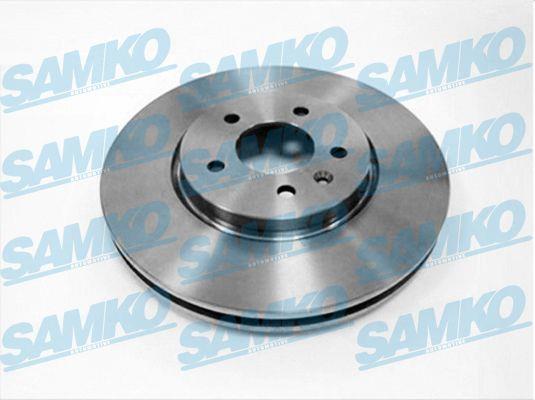 Samko O1044V Тормозной диск вентилируемый, 1 шт. O1044V: Отличная цена - Купить в Польше на 2407.PL!