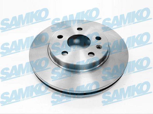 Samko O1028V Ventilated disc brake, 1 pcs. O1028V: Buy near me in Poland at 2407.PL - Good price!