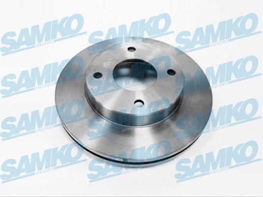 Samko N2028V Тормозной диск вентилируемый, 1 шт. N2028V: Отличная цена - Купить в Польше на 2407.PL!