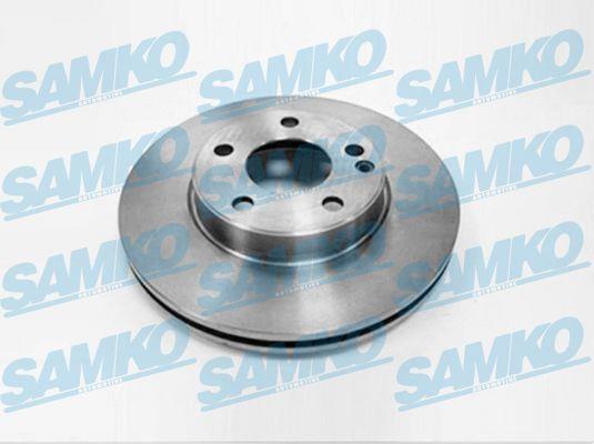 Samko M2082V Тормозной диск вентилируемый, 1 шт. M2082V: Отличная цена - Купить в Польше на 2407.PL!