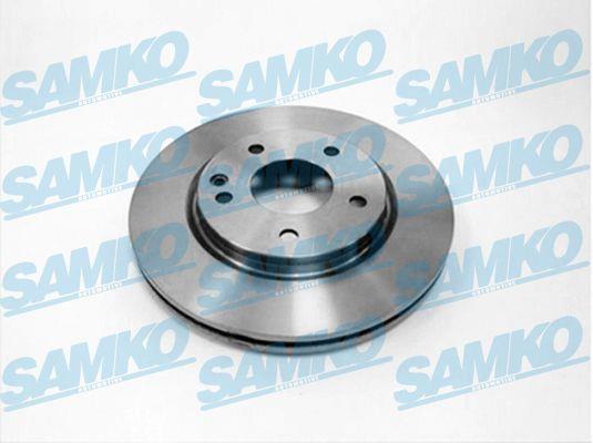 Samko M2000V Тормозной диск вентилируемый, 1 шт. M2000V: Отличная цена - Купить в Польше на 2407.PL!