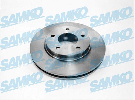 Samko M1024V Тормозной диск вентилируемый, 1 шт. M1024V: Отличная цена - Купить в Польше на 2407.PL!