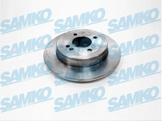 Samko K2030P Тормозной диск задний невентилируемый K2030P: Отличная цена - Купить в Польше на 2407.PL!