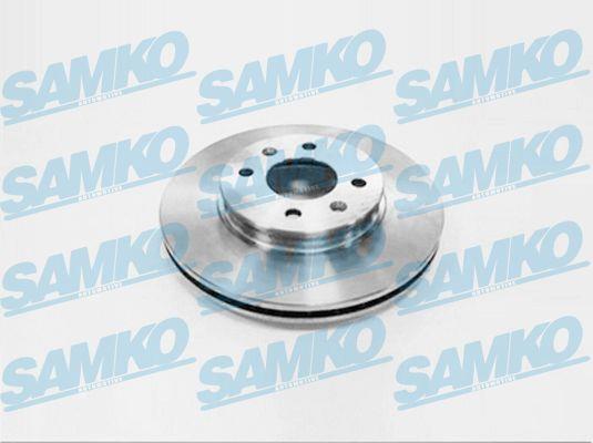 Samko K2026V Ventilated disc brake, 1 pcs. K2026V: Buy near me in Poland at 2407.PL - Good price!