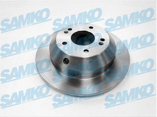 Samko K2023P Тормозной диск задний невентилируемый K2023P: Отличная цена - Купить в Польше на 2407.PL!