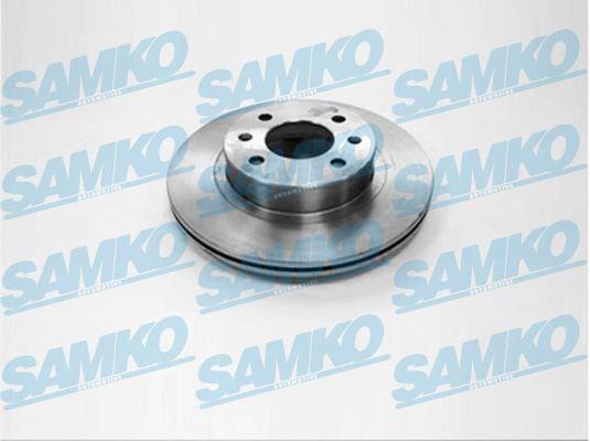 Samko K2009V Ventilated disc brake, 1 pcs. K2009V: Buy near me in Poland at 2407.PL - Good price!