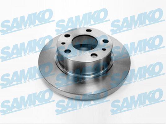 Samko I2141P Unventilated front brake disc I2141P: Buy near me in Poland at 2407.PL - Good price!