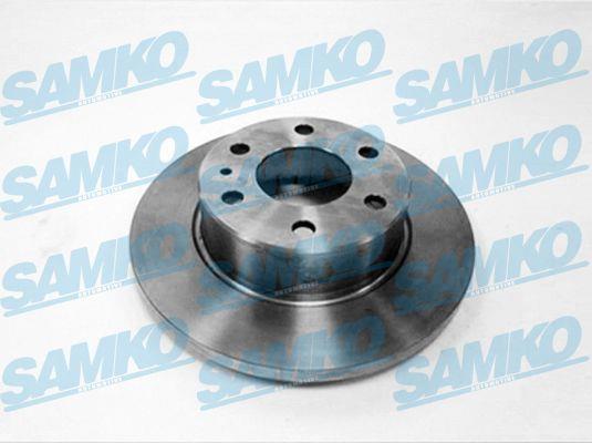 Samko I1018PA Тормозной диск задний невентилируемый I1018PA: Отличная цена - Купить в Польше на 2407.PL!