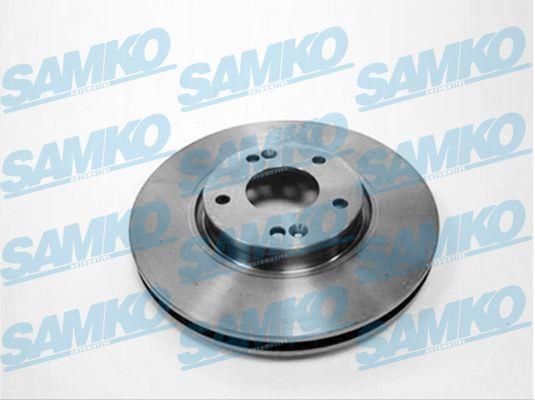 Samko H2030V Тормозной диск вентилируемый, 1 шт. H2030V: Отличная цена - Купить в Польше на 2407.PL!