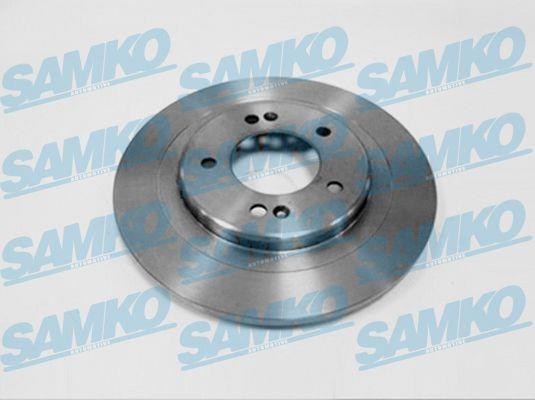 Samko H2025P Тормозной диск невентилируемый H2025P: Отличная цена - Купить в Польше на 2407.PL!