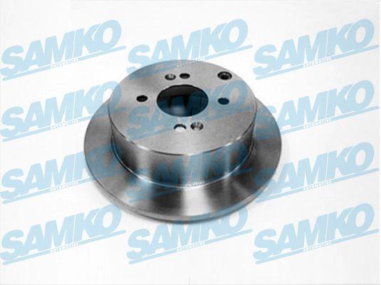 Samko H2019P Тормозной диск задний невентилируемый H2019P: Отличная цена - Купить в Польше на 2407.PL!