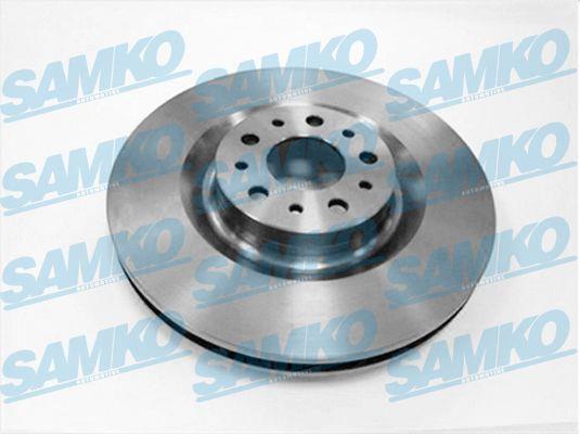 Samko F2017V Ventilated disc brake, 1 pcs. F2017V: Buy near me in Poland at 2407.PL - Good price!