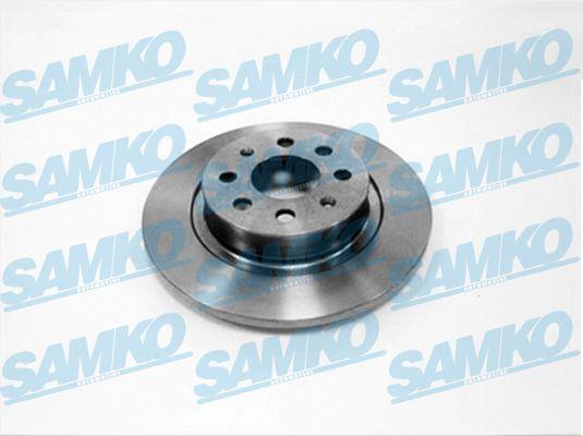 Samko F2002P Тормозной диск задний невентилируемый F2002P: Отличная цена - Купить в Польше на 2407.PL!