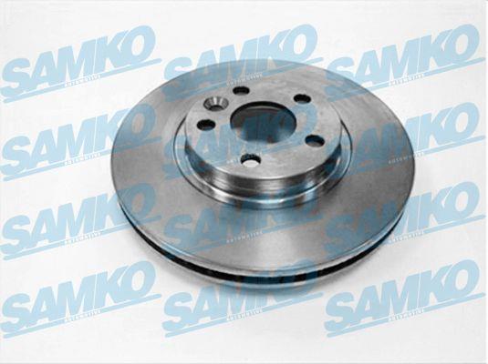 Samko F1035V Ventilated disc brake, 1 pcs. F1035V: Buy near me in Poland at 2407.PL - Good price!