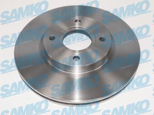 Samko F1034V Тормозной диск вентилируемый, 1 шт. F1034V: Отличная цена - Купить в Польше на 2407.PL!