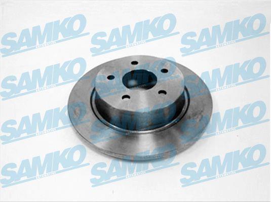 Samko F1024P Unventilated brake disc F1024P: Buy near me at 2407.PL in Poland at an Affordable price!
