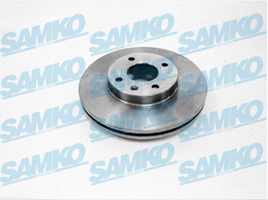 Samko D4002V Тормозной диск вентилируемый, 1 шт. D4002V: Купить в Польше - Отличная цена на 2407.PL!