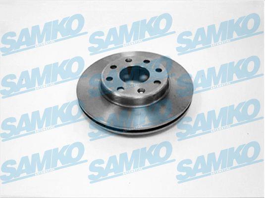 Samko D4001V Ventilated disc brake, 1 pcs. D4001V: Buy near me at 2407.PL in Poland at an Affordable price!