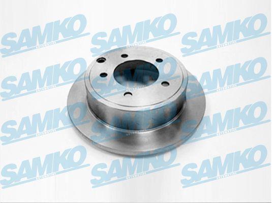 Samko C3017P Тормозной диск задний невентилируемый C3017P: Отличная цена - Купить в Польше на 2407.PL!