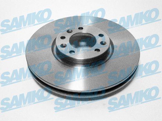 Samko C1027V Тормозной диск вентилируемый, 1 шт. C1027V: Отличная цена - Купить в Польше на 2407.PL!
