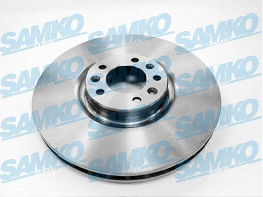 Samko C1019V Тормозной диск вентилируемый, 1 шт. C1019V: Отличная цена - Купить в Польше на 2407.PL!