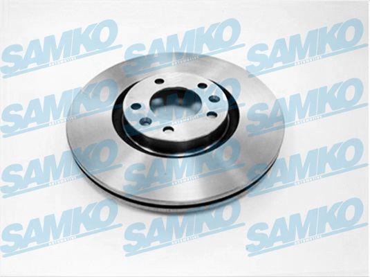 Samko C1010V Ventilated disc brake, 1 pcs. C1010V: Buy near me in Poland at 2407.PL - Good price!
