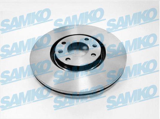 Samko C1007V Ventilated disc brake, 1 pcs. C1007V: Buy near me in Poland at 2407.PL - Good price!
