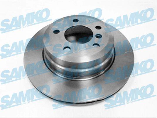 Samko B2054V Rear ventilated brake disc B2054V: Buy near me in Poland at 2407.PL - Good price!