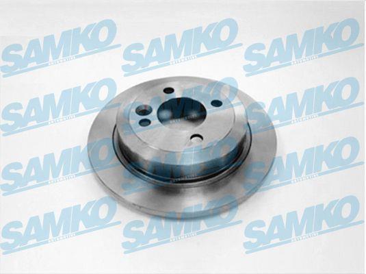 Samko B2009P Тормозной диск задний невентилируемый B2009P: Отличная цена - Купить в Польше на 2407.PL!